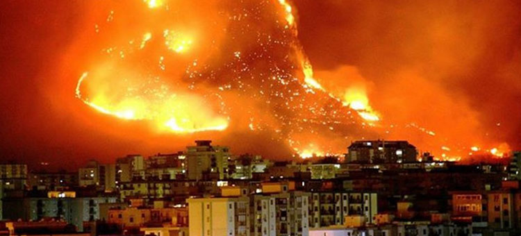 Incendi Palermo Architetti In Sicilia Mancano Strategia E Mezzi